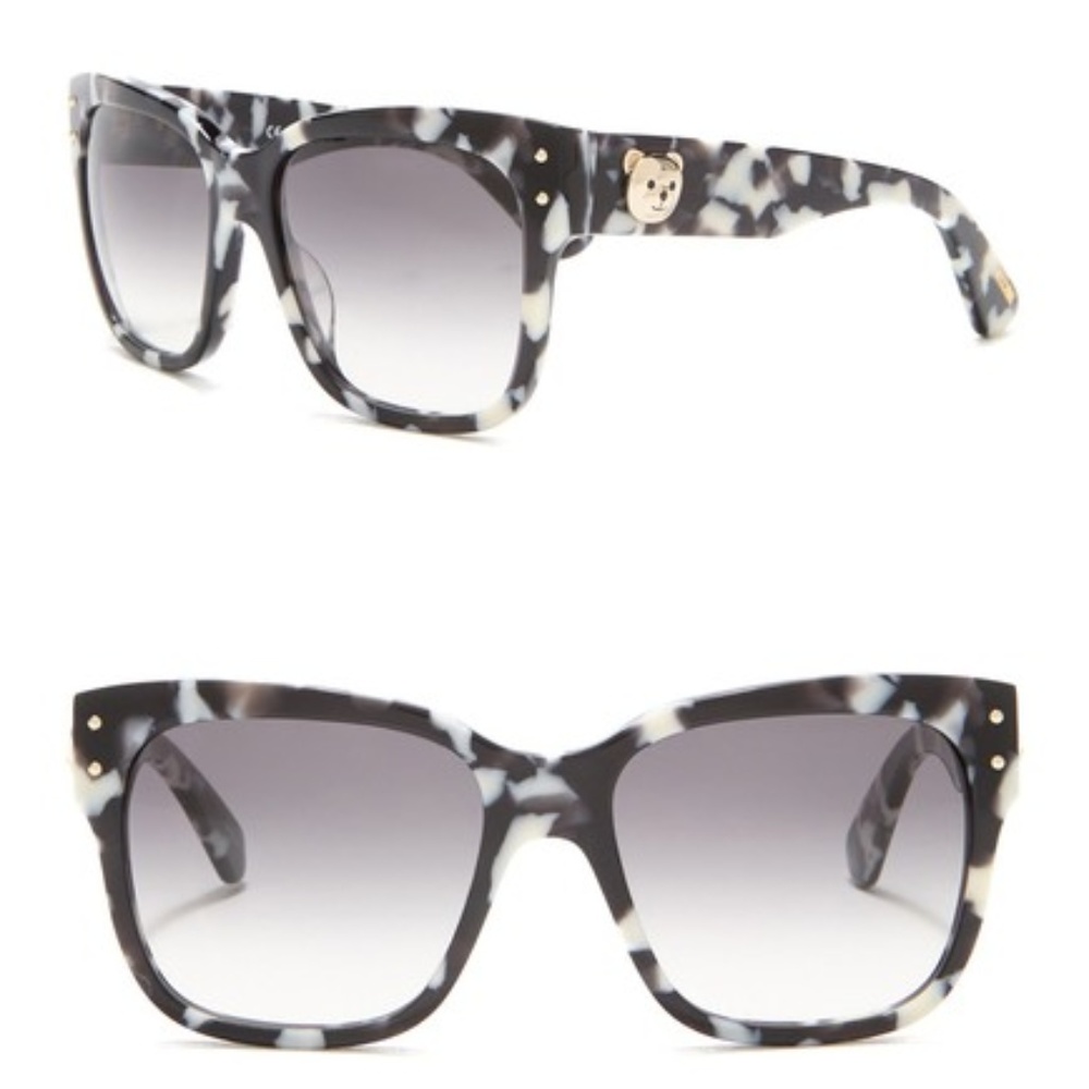 MOSCHINO SIGNATURE LOGO TEDDYBEAR 56MM SUNGLASSES